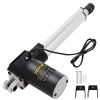 VEVOR 6 Inch Stroke Electric Actuators DC 12V with Mounting Bracket Heavy Duty 6000N/1320LB Actuators for Recliner TV Table Lift Massage Bed Electric