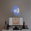 1pc Vibrant Astronaut-Shaped LED Neon Sign - USB Powered, Energy-Efficient Light Decor for Bedrooms, Bars, and Parties