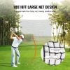 VEVOR 10x10ft Golf Practice Net Indoor Hitting Net for Baseball Hockey Soccer