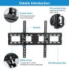 Tilt TV Wall Mount Bracket For 37-70in LED/LCD/PLASMA Flat TV VESA 630x420mm Â±15 Degree Tilt