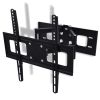 Double-arm Tilt/Swivel Wall Mount Bracket 3D 15.7"x15.7" for 32" - 55" TV