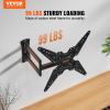 VEVOR Full Motion TV Mount Fits for Most 26-55 inch TVs, Swivel Tilt Horizontal Adjustment TV Wall Mount Bracket with Articulating Arm