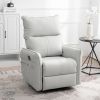 Rocking Recliner Chair,360 Degree Swivel Nursery Rocking Chair,Glider Chair,Modern Small Rocking Swivel Recliner Chair for Bedroom