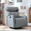 Swivel Rocker Recliner Chair,360 Degree Nursery Rocking Chair,Glider Chair,Modern Small Rocking Swivel Recliner Chair for Bedroom